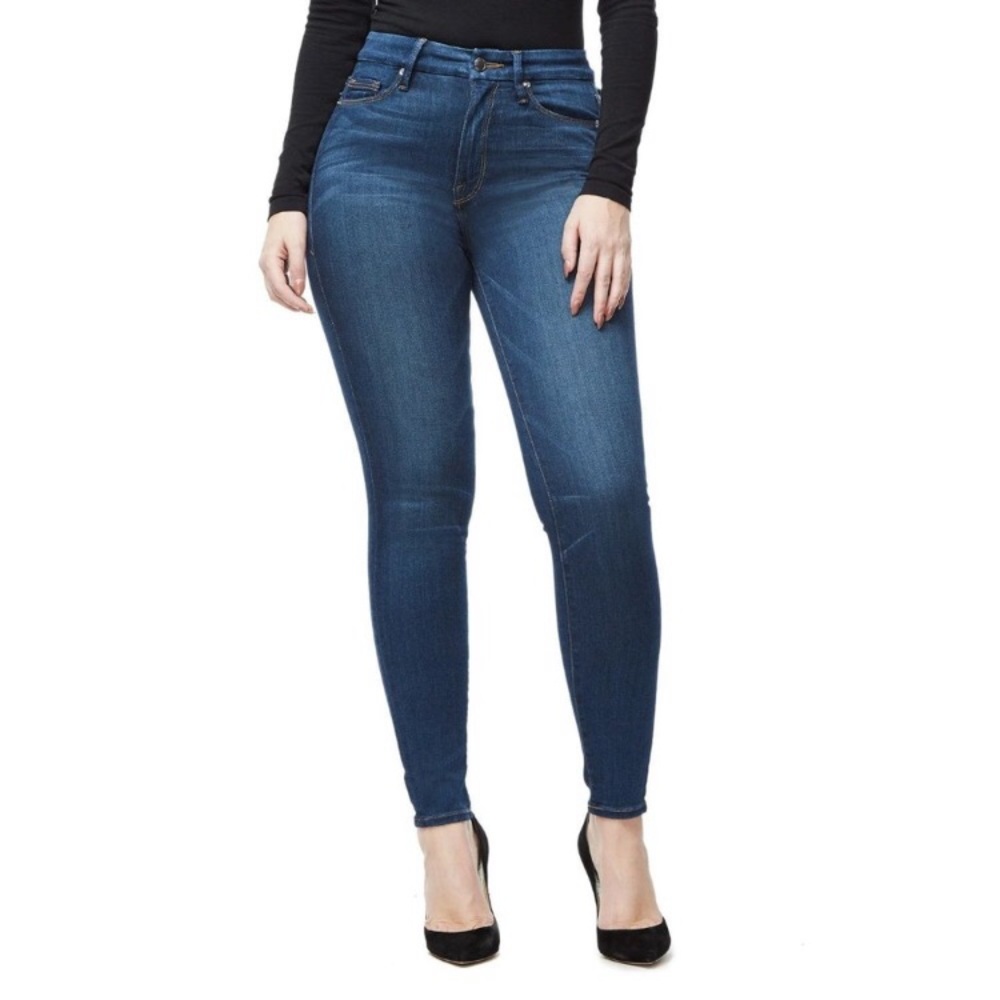 Good American Good Waist Blue 013 Jeans 👖